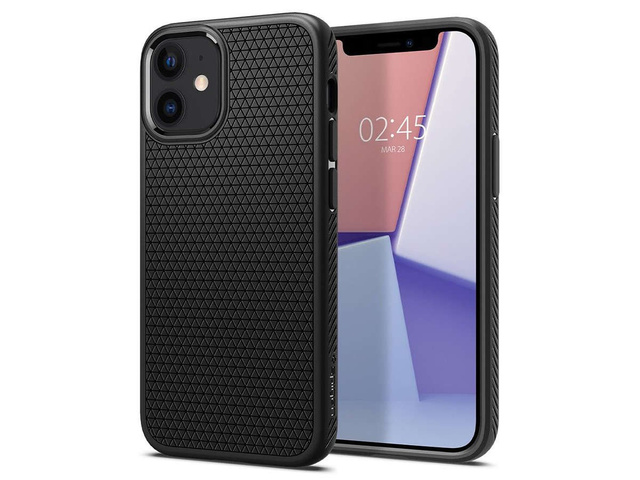 Etui Spigen Liquid Air do Apple iPhone 12 Mini 5.4 Matte Black