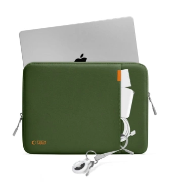 Etui Tech-Protect Defender Laptop 15-16" Army Green Pokrowiec