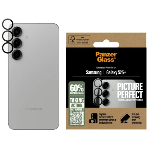 Gehärtetes Glas für Samsung Galaxy S25 Plus PanzerGlass PicturePerfect Kameraobjektiv
