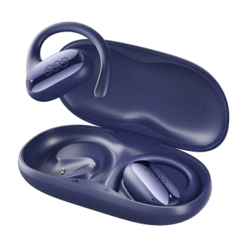 QCY T30 Crossky GTR2 Bluetooth-Kopfhörer, 28 Stunden, IPX5, ENC-Mikrofon – Blau
