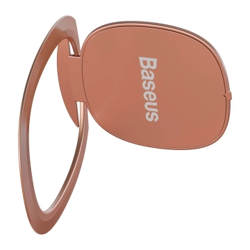 Baseus Unsichtbarer Ringhalter für Handy (Rosa)