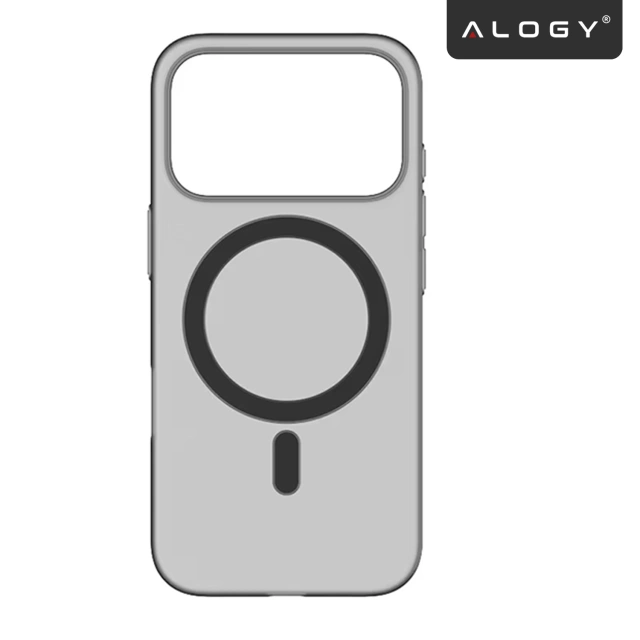 Etui do Apple iPhone 17 Pro Max – matowa obudowa do MagSafe z ochroną obiektywu, smukłe i odporne na zarysowania, idealne dopasowanie – Alogy Skinny MatteCase™ Czarne +2x Szkło hartowane