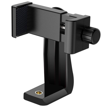 Telefonadapterhalter für Selfie-Stick-Stativ 1/4 drehbar 360 ​​universell Alogy schwarz