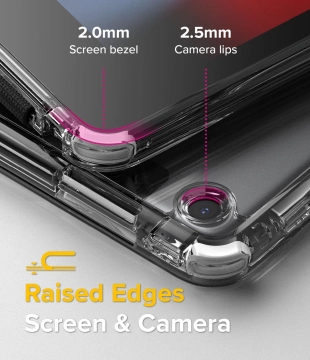 Ringke Fusion Case Cover mit Gelrahmen für iPad 10.2 '' 2021/2020/2019 transparent (fps586r41)
