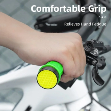 Rockbros 40720007005 Fahrradgriffe mit Reflektor – grün