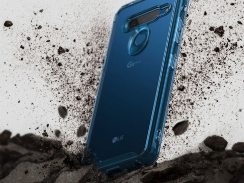 Etui Ringke Fusion für LG G8 ThinQ Aqua Blue