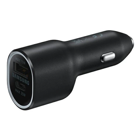 Ładowarka samochodowa do telefonu Samsung EP-L4020NBEGEU USB-C/USB-A 40W Fast Charging czarny