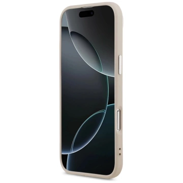 Etui Guess Triangle Logo MagSafe na iPhone 17 Air - Różowe