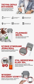 Schreibtischventilator, Standventilator, kleiner Umwälzventilator mit Clip, kabelloser Handventilator, 500 mAh, USB-C, Alogy White