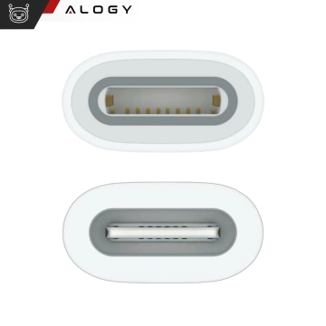 Alogy Magnetischer Stylus-Stift, Notiz- und Skizzenstift für Apple iPad Pro/Air/Mini, Weiß