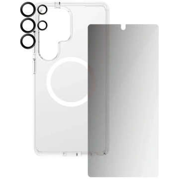 CARE by PanzerGlass 3in1 Privacy Glass Case Sichtschutzlinse für Samsung Galaxy S25 Ultra