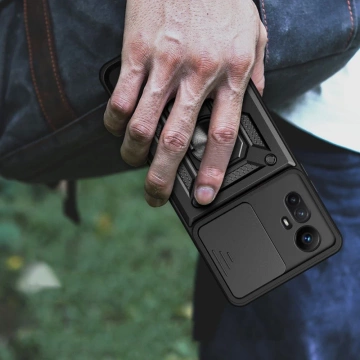 Camshield Pro gepanzerte Schutzhülle für Xiaomi Redmi Note 12S schwarz