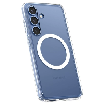 Etui für Samsung Galaxy S25 Plus Klar/Weiß Spigen Ultra Hybrid Mag MagSafe