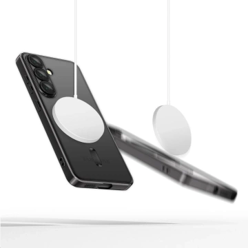 Etui für Samsung Galaxy S25 Edge Tech-Protect MagFlex MagSafe Schwarz