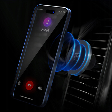 Magnetische Autohalterung für MagSafe 3mk MagHolder Autohalterung für den Kühlergrill