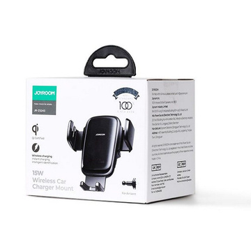 Joyroom JR-ZS243 Autohalterung für den Kühlergrill mit Wireless 15W Black Charger