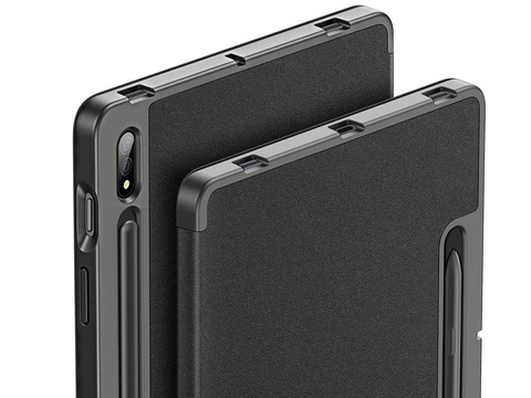 Dux Ducis Hülle für Samsung Galaxy Tab S7 Plus / S8 Plus 12.4 T970 / T976B / X800 / X806 Schwarz