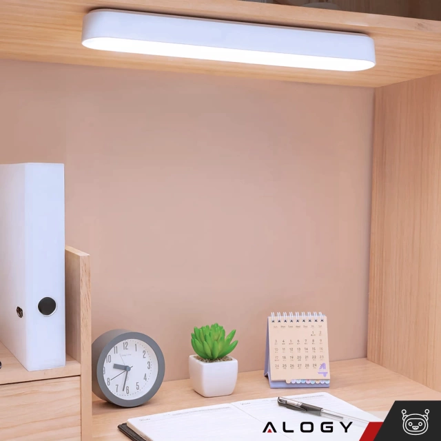 Lampka nocna Alogy Sensor Lamp z czujnikiem ruchu 25cm lampa szafkowa biurkowa na magnes Biała
