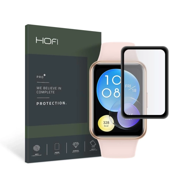 Szkło hybrydowe hofi hybrid pro+ huawei watch fit 2 black
