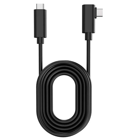 Kabel für VR-Brille Alogy USB Type-C 5m Kabel für Oculus Link Quest 1 2 Schwarz