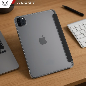 Hülle für iPhone 14 Pro Mag Safe Matt Case Cover matt Alogy Ring gepanzerte Handyhülle Schwarz