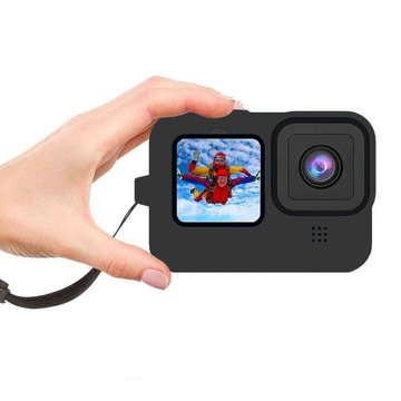 Silikonschutzhülle Alogy TPU Hülle für GoPro Hero 11/10/9 schwarz