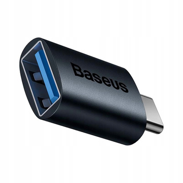 Adapter Baseus Mini OTG Adapter USB-A auf USB-C Typ C Adapter Blau