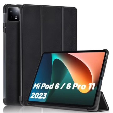 Hülle für Xiaomi Mi Pad 6 / 6 Pro 11" 2023 Tablet-Hülle Alogy Book Cover Case Schwarz