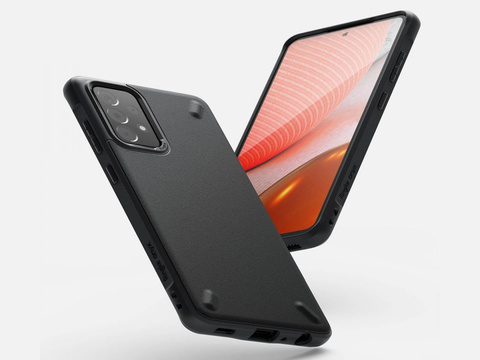 Etui ochronne Ringke Onyx für Samsung Galaxy A72 4G/5G Schwarz