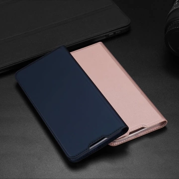 Dux Ducis Skin Pro Holster Cover für Samsung Galaxy A03s blau