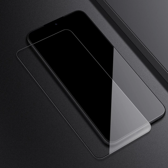 Nillkin CP+PRO ultracienkie szkło hartowane na cały ekran z ramką 0,2 mm 9H Samsung Galaxy S22 czarny