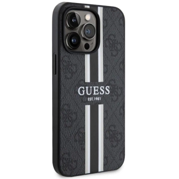 Etui Guess GUHMP13XP4RPSK für iPhone 13 Pro Max 6,7" Hardcase 4G bedruckte Streifen MagSafe