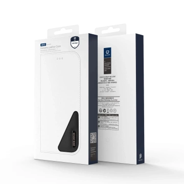 Dux Ducis Hivo Samsung Galaxy S25 Edge Hülle mit RFID-Schutz Flip