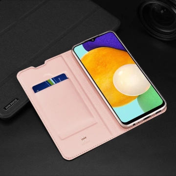 Dux Ducis Skin Pro Holster Cover für Samsung Galaxy A03s rosa