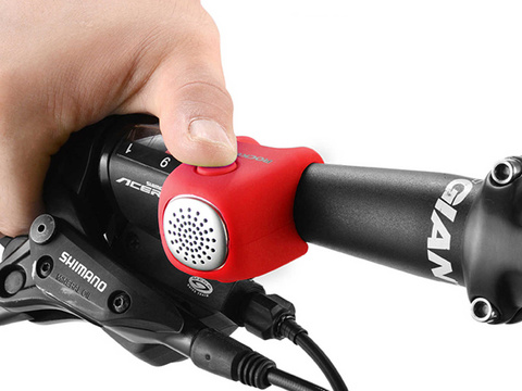 RockBros CB1709 Lenker elektrische Fahrradklingel Rot
