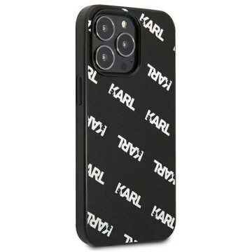Karl Lagerfeld KLHCP13LPULMBK3 iPhone 13 Pro / 13 6,1" Hardcase Czarny/Black Allover