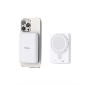 Magnetische Powerbank PB11 Lifemag Magsafe Power Bank 10000 mAh Weiß