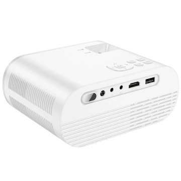 HOCO HD Ready Projektor DT1 Weiß WLAN, Bluetooth, 720P, bis zu 200 Zoll