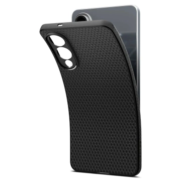 Samsung Galaxy S25 Edge Spigen Liquid Air Case Schwarz