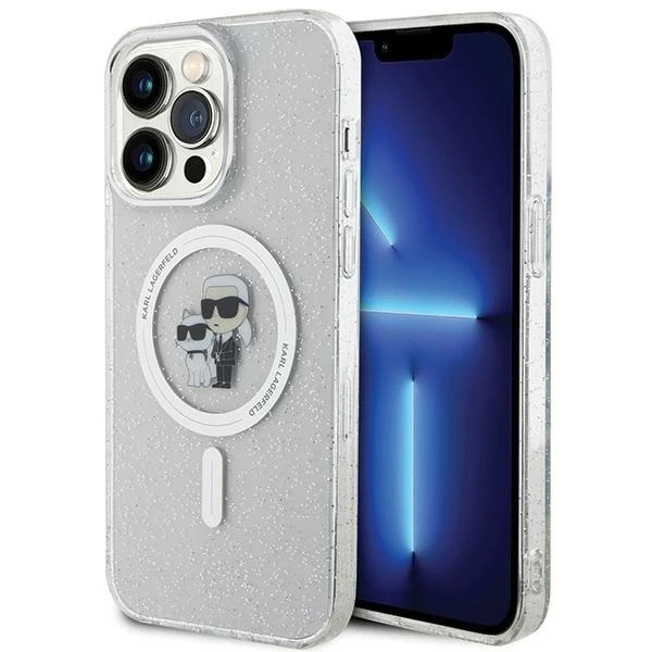 Etui Karl Lagerfeld KLHMP15XHGKCNOT iPhone 15 Pro Max 6,7" transparentes Hardcase Karl