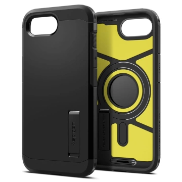 Etui für iPhone 16e Spigen Tough Armor Mag MagSafe Schwarz