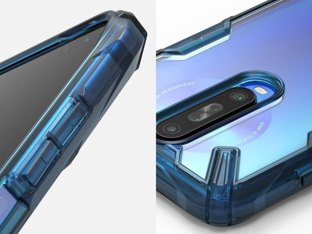 Etui Ringke Fusion X do Xiaomi Redmi K30/ Poco X2 Space Blue + Szkło Alogy