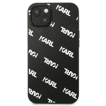 Karl Lagerfeld KLHCP13SPULMBK3 iPhone 13 mini 5,4" Hardcase Czarny/Schwarz Allover