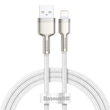 Baseus Cafule USB-zu-Lightning-Kabel, 2,4 A, 1 m (weiß)