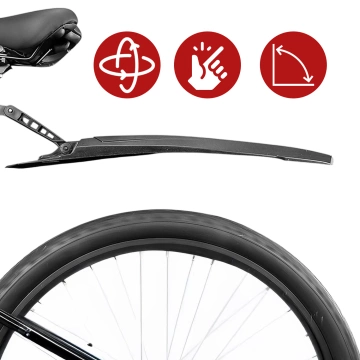 Plattform-Fahrradpedale für MTB-Fahrräder, Aluminium 9/16" Schwarzes Aluminium-Set [2 Stk.]