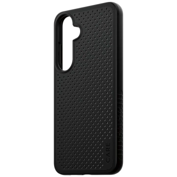 CARE Case für Samsung Galaxy S25 von PanzerGlass Feature Case Umweltfreundlich Schwarz
