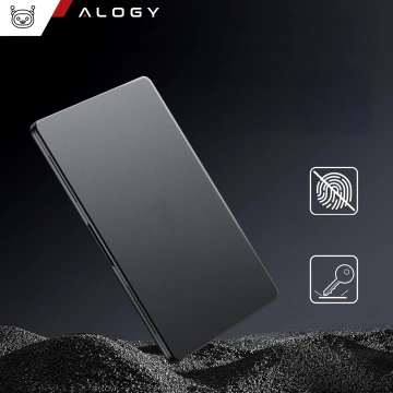 Schutzhülle für Apple MacBook Air 13" (13,3") - 2018-2021 (M1 A2337/A2179/A1932) Alogy AirGuard™ Flexible Hülle, Mattschwarz