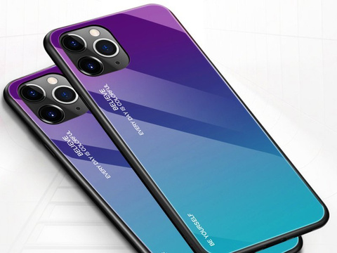 Etui Alogy Aurora Armor do Apple iPhone 11 Pro Max fioletowo-niebieskie 03