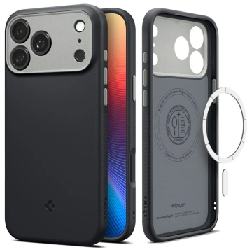 Etui Spigen Nano Pop Mag MagSafe iPhone 17 Pro Max Czarny/Szary