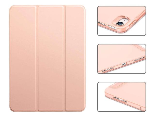 Etui obudowa ESR Rebound Slim Pencil do Apple iPad Air 6 11" 2024 / 4 2020 / 5 2022 Rose Gold
